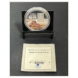 2010 Attack on Pearl Harbor Silver Plated Commemor