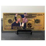 $100 Trump Stand Strong Commemorative Note