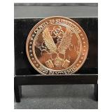 Covid-19 Survivor 1 Oz Copper Round