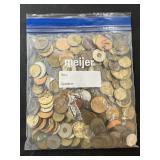1 Pound of Assorted Foreign Coins