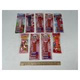 Valentines PEZ Candy Dispenser Lot