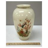 Oriental Floral Ceramic Vase