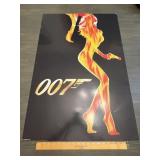 James Bond 007 Silhouette Movie Poster