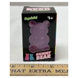 Purple Gummy Bear Squishy Toy In Box