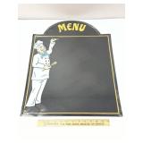Decorative Tin Menu Board