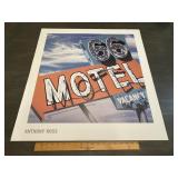 Anthony Ross "Motel Vacancy" Route 66 Style Art Pr