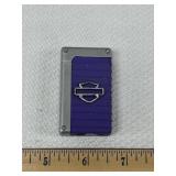 Purple Harley-Davidson Logo Style Lighter