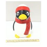 Ron Gordon Designs Penguin with Scarf & Hat Cookie
