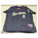 New Majestic Milwaukee Brewers Jersey Size 52