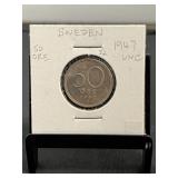 1947 Sweden 50 Ore
