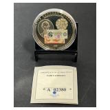 2009 $500 Banknote 24 Kt Gold Plated Commemorative