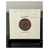 1971 Great Britain 1/2 Penny