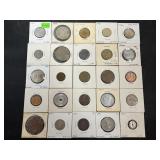 25 Foreign Coins