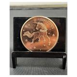 Unicorn 1 Oz Copper Round