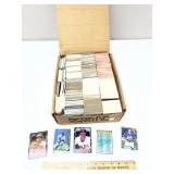 Box of Assorted Baseball Sports Trading Cards