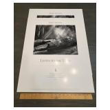 "Listen To The Rain" Inspirational Print Lot of 2