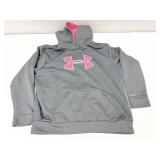 Gray Under Armour Hoodie Size YL