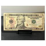 2007A $10 Federal Reserve Star Note