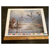 Maass Waterfowl Marsh Wildlife Print