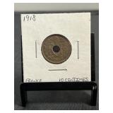 1918 France 10 Centimes