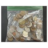 1 Pound of Assorted Foreign Coins
