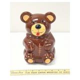 Otagiri Originals Japan 1987 Brown Bear Cookie Jar