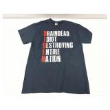 Gildan Brain Dead Graphic T-Shirt Size M