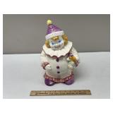 Treasure Craft Starry Eyed Ceramic Clown Cookie Ja