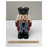 Winter Wonder Lane Nutcracker Soldier Cookie Jar