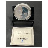 2013 Lyndon B Johnson Silver Plated Commemorative