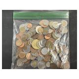 1 Pound of Assorted Foreign Coins