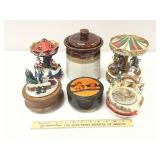 Carousel & Knick Knack Figurine Lot