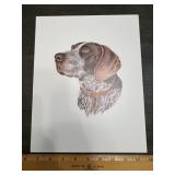 Crum German Shorthaired Pointer Sporting Dog Print