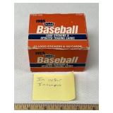 1985 Fleer Baseball Traded Series - Incomplete