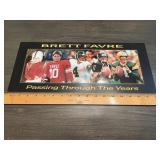 Brett Favre "Passing Through The Years" Packers Po