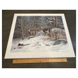 Scott Zoellick "Meeker Mountain Muleys" Signed Dee