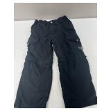 HAWK Black Convertible Cargo Pants