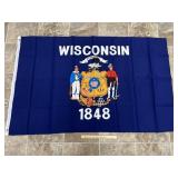 New Wisconsin 1848 State Flag