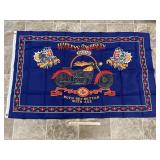 New Harleys And Whiskey Motorcycle Flag Banner