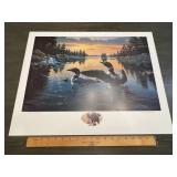 Derk Hansen "Dawns Early Light" Loon Conservation