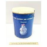 The Cookie Jar Company Snowman Cookie Jar With Box