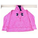 Pink Under Armour Hoodie Size L