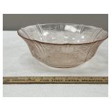 Pink Depression American Sweetheart Glass Bowl