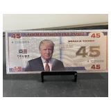 $45 Trump Commemorative Note