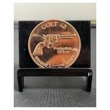 Colt 45 1 Oz Copper Round