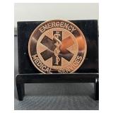 Emergency Medical Services 1 Oz Copper Round