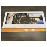 Mark Daehlin "Closing Time" Cabin Wildlife Print