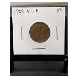 1909 VDB Lincoln Wheat Cent