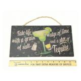 Wooden Wall Hanging Margarita Sign