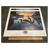 Derk Hansen "Dawns Early Light" Loon Prints